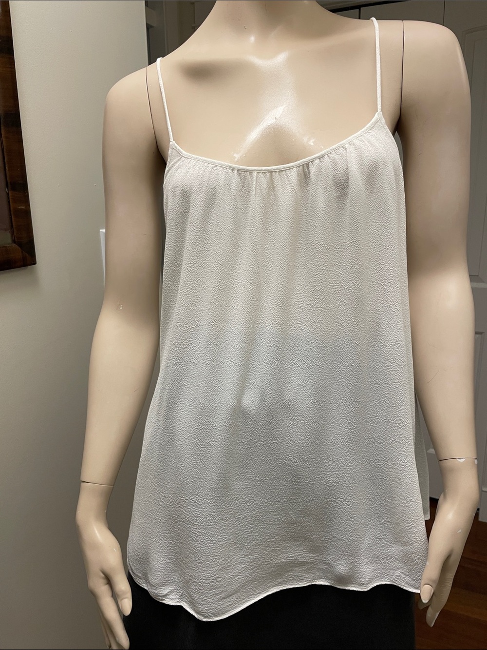 ba&sh White Spaghetti-Strap Cami Top